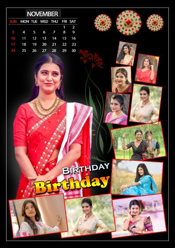 A4 Costom Photo 
Happy Barday