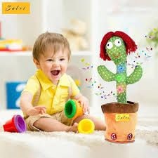 Cactus Talking Toy with New Hair Look, Singing