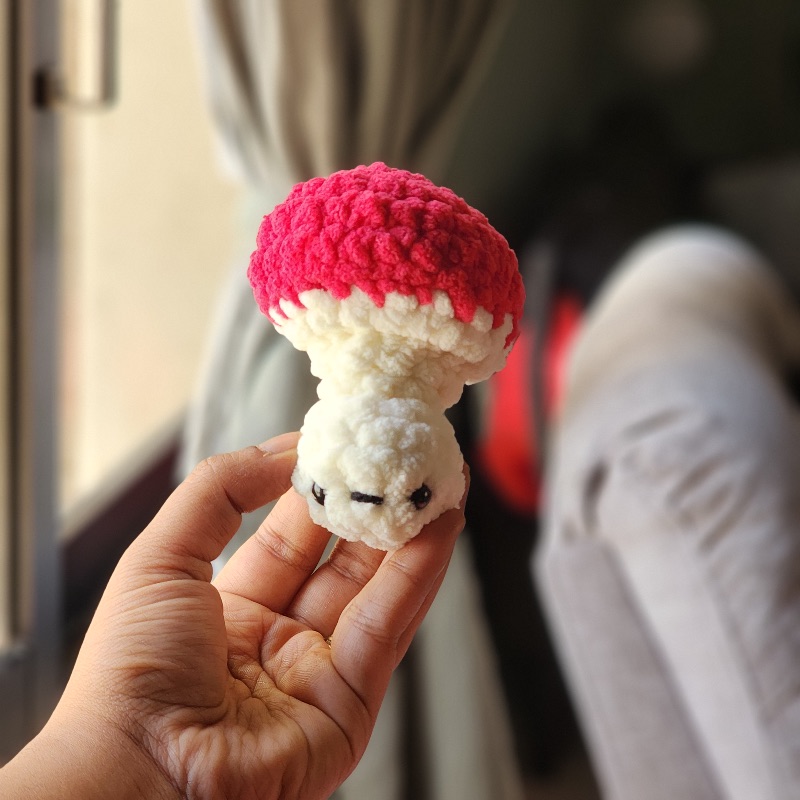 Mr Head Pop Mushroom (White)