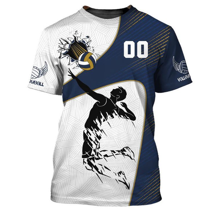 Dynamic Volleyball Smash Jersey