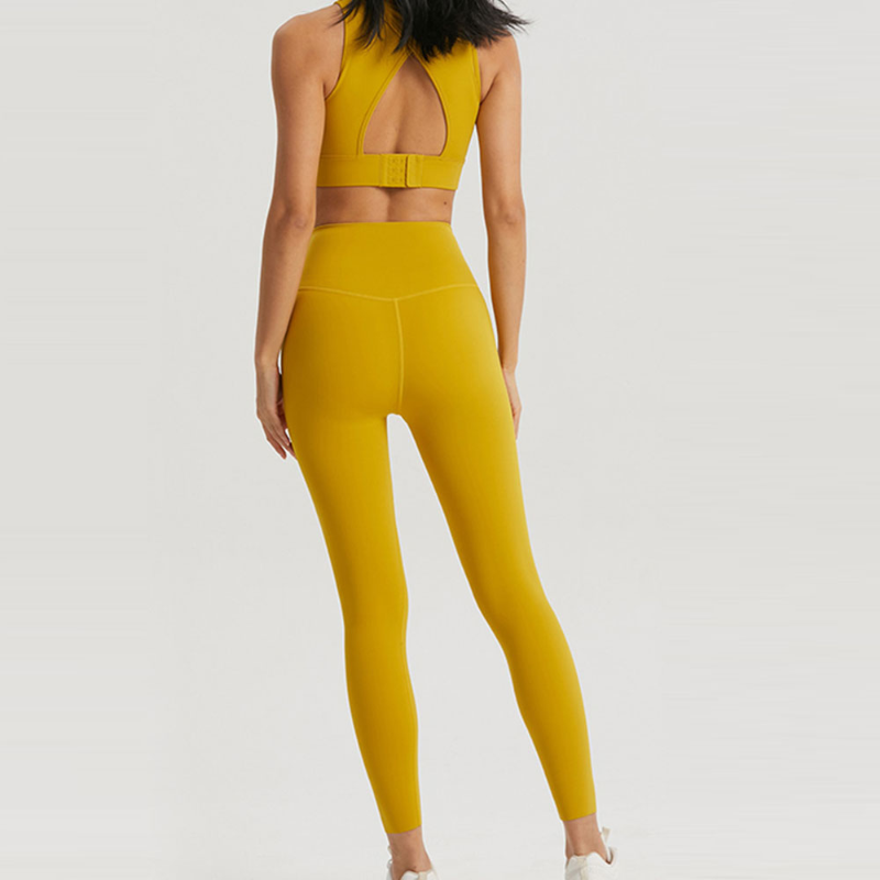 Flexora SculptFit Seamless Active Set – Yellow Edition