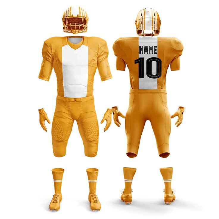 Golden Blaze Football Uniform