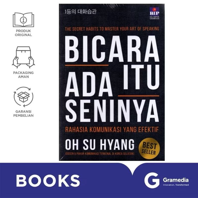 Bicara Itu Ada Seninya / Buku Bicara Itu Ada Seninya HC (Hard Cover)