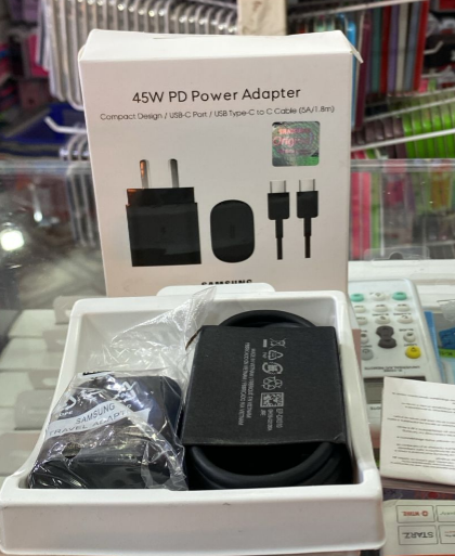 CARGADOR 45W SAMSUNG CON CABLE C A C