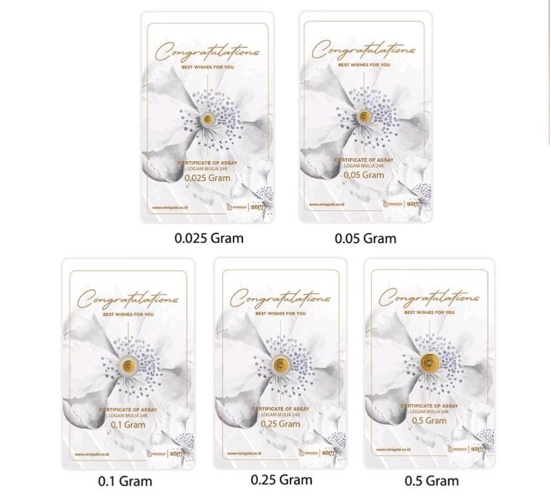 MiniGold Gift Series (0,05 gr)