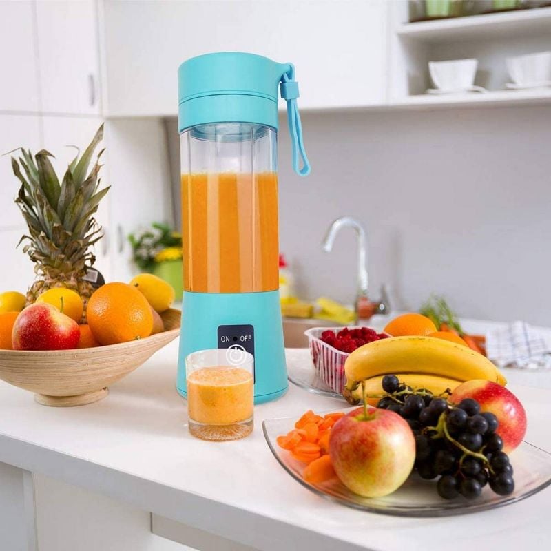 Electric Blender Mini Portable Juicer 380ml Usb Rechargeable