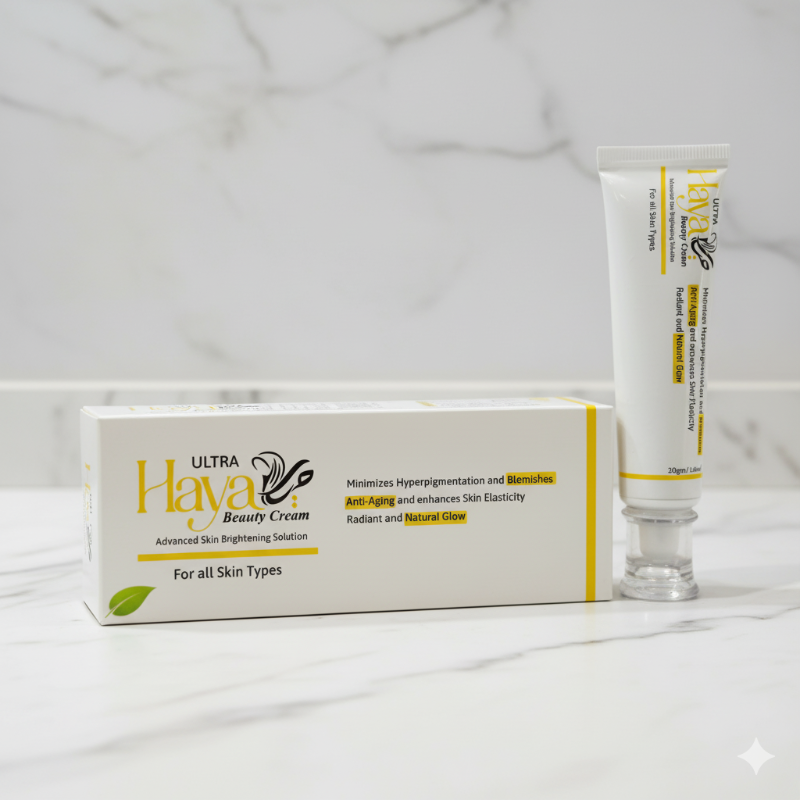 Haya Ultra Beauty Cream | Advanced Skin Brightening Solution for All Skin Types 30gm