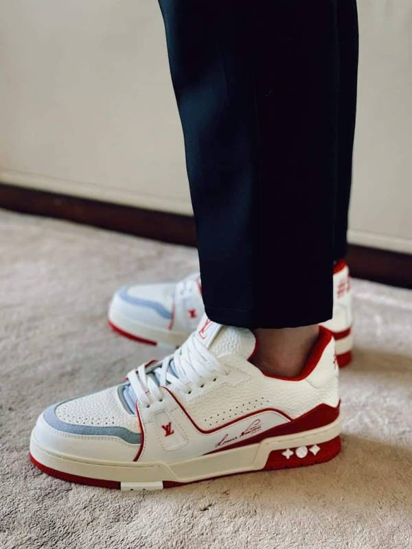 Louis Vuitton Trainer 54 (Đen, Trắng, Xanh,Đỏ)