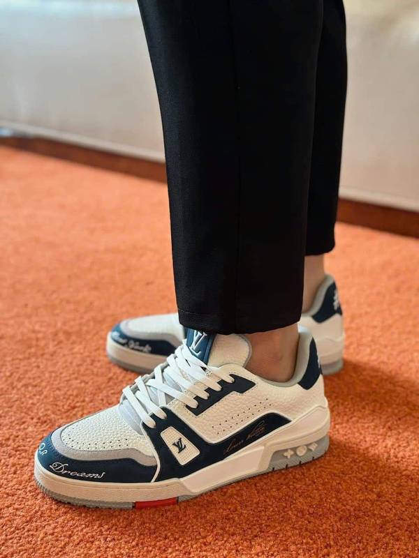 Louis Vuitton Trainer 54 (Đen, Trắng, Xanh,Đỏ)