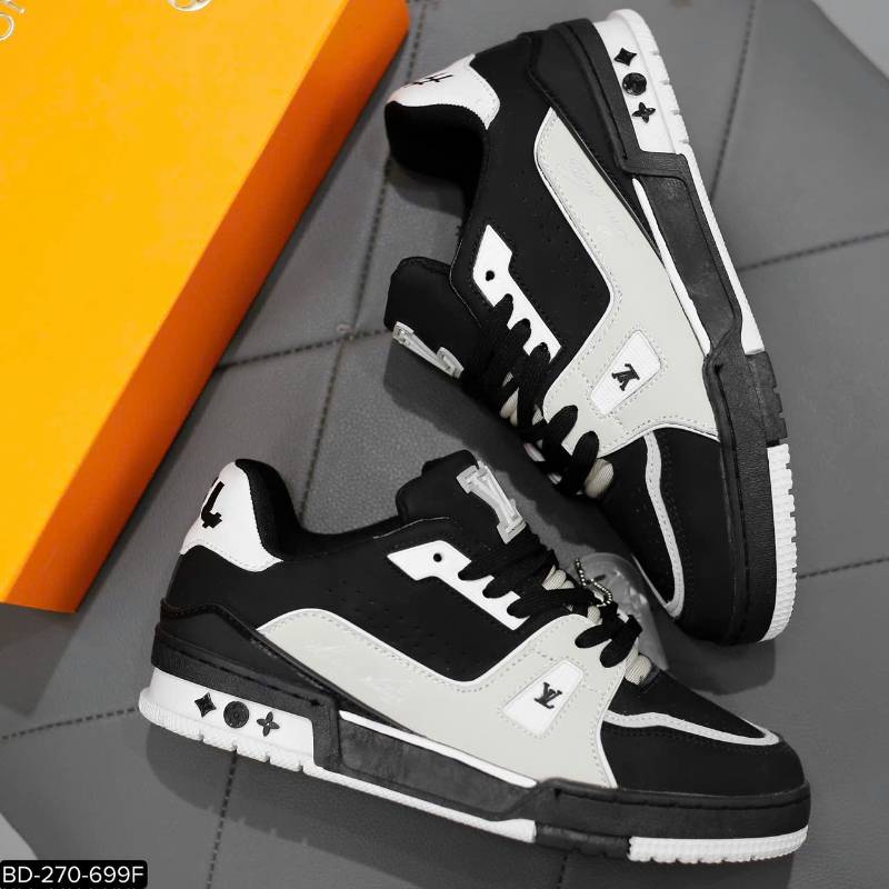 Louis Vuitton Trainer 54 (Đen, Trắng, Xanh,Đỏ)