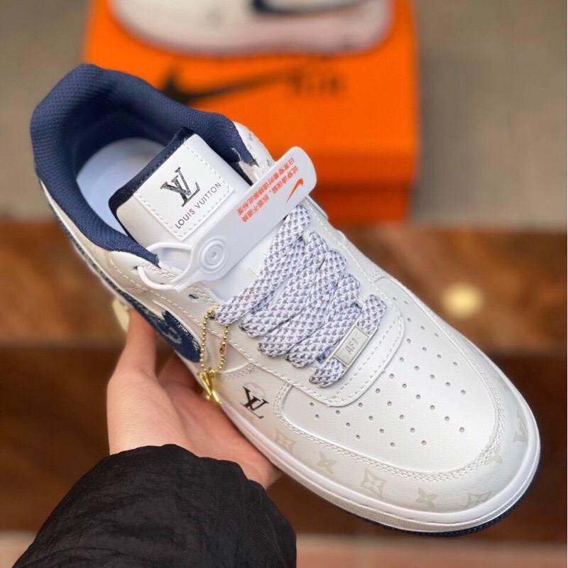 Nike Air Force 1  LV Denim Xanh
