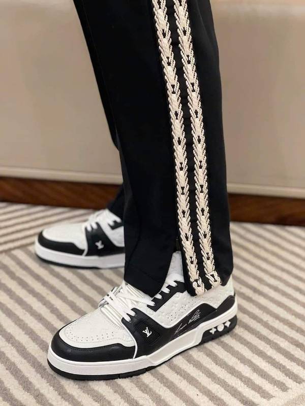 Louis Vuitton Trainer 54 (Đen, Trắng, Xanh,Đỏ)
