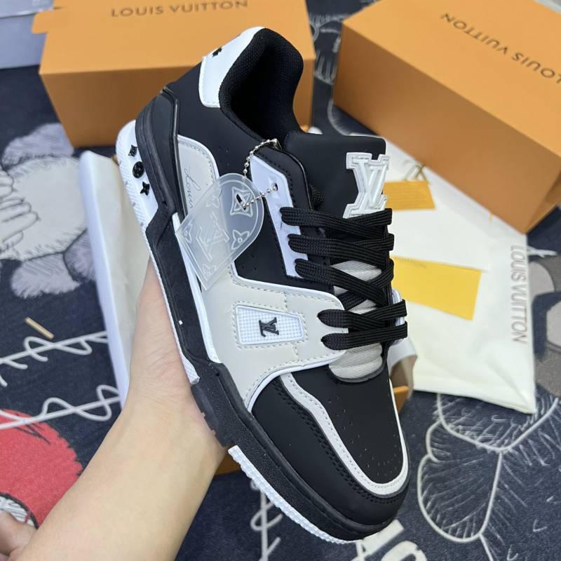 Louis Vuitton Trainer 54 (Đen, Trắng, Xanh,Đỏ)