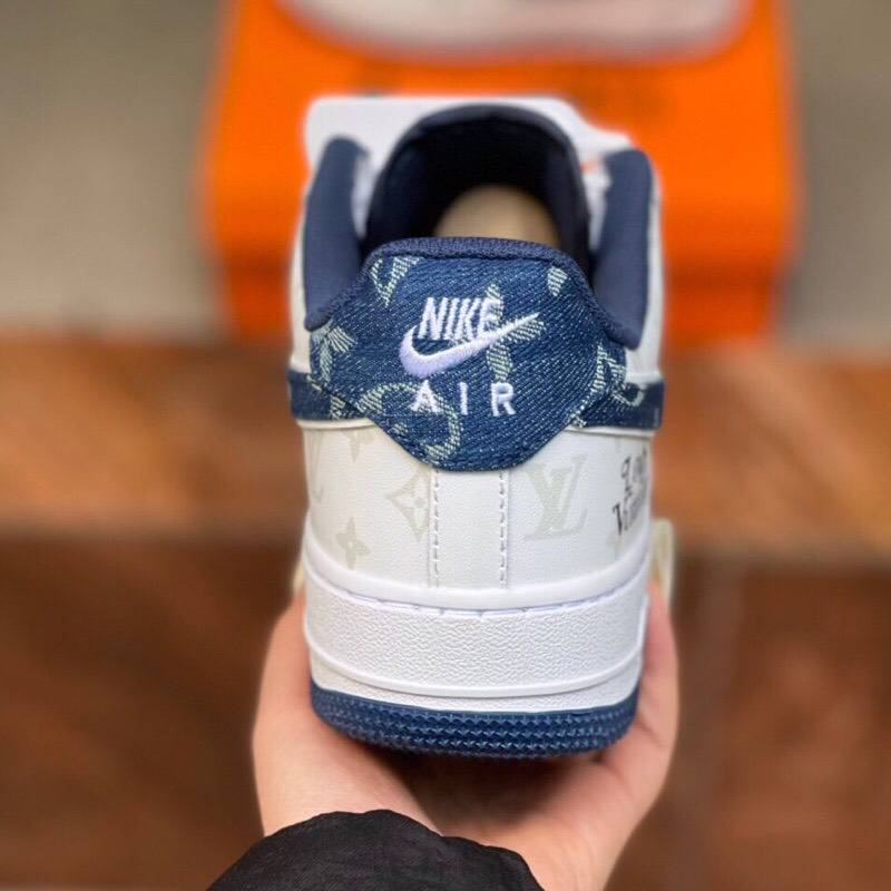 Nike Air Force 1  LV Denim Xanh