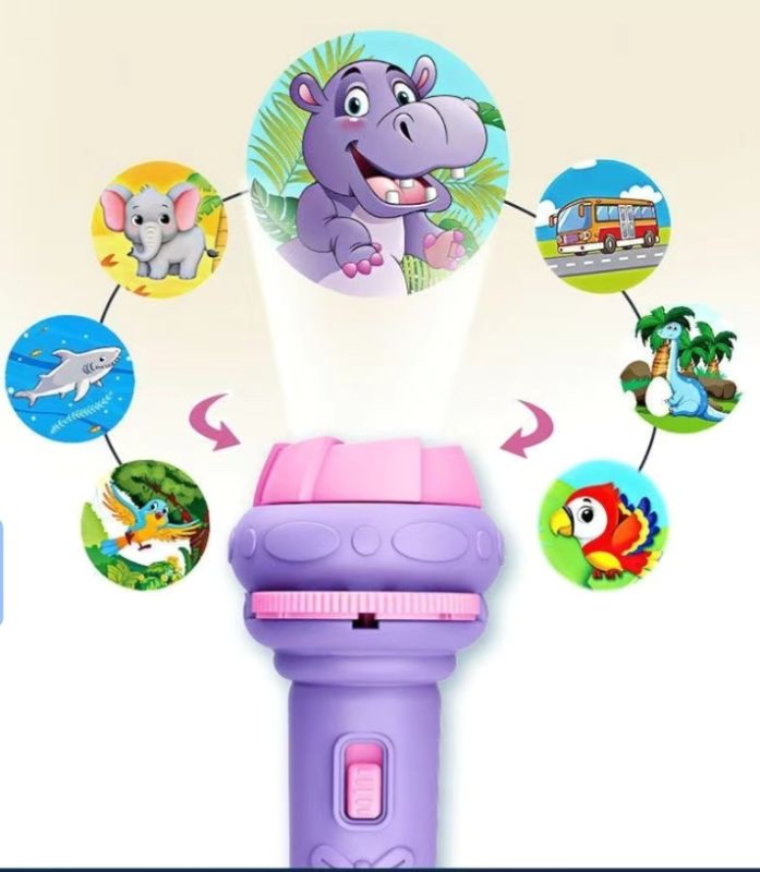 Kids projector flashlight (Available)