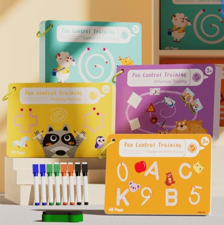 Pen control training book (Available)