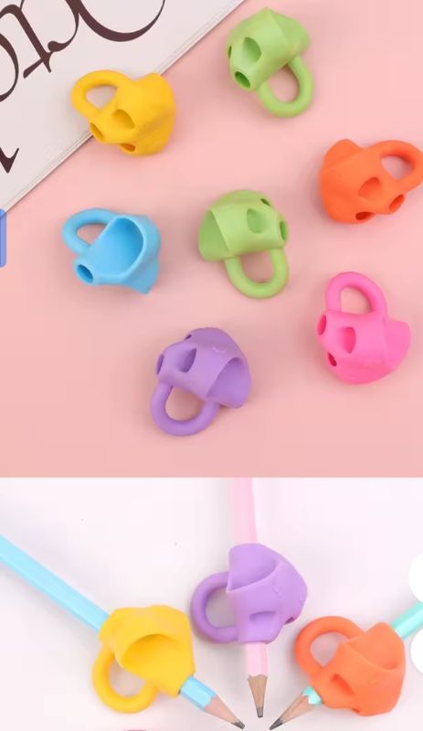 Pencil grips (Available)