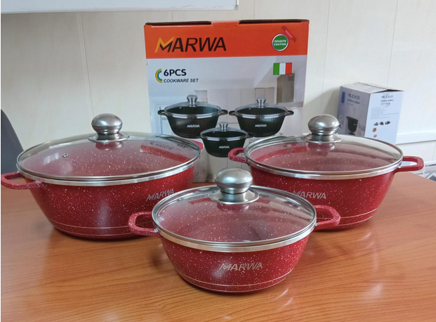 SET DE CAZUELAS DE INDUCCIÓN MARWA
