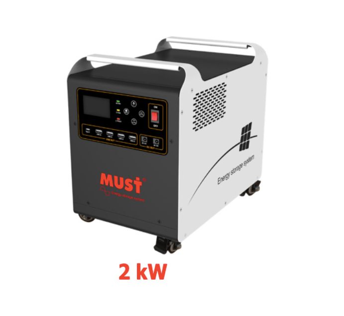 💥Estación de energía MUST - 2kw con 2560Wh