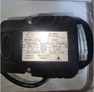 Bomba de agua RUDENKOV - 1/2 HP