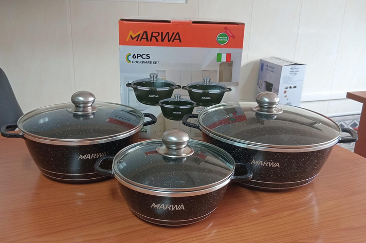 SET DE CAZUELAS DE INDUCCIÓN MARWA