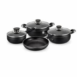 SET DE OLLAS ANTIADHERENTES PARA INDUCCIÓN (7 PIEZAS) ROYAL