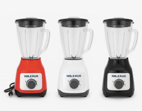 LICUADORA MILEXUS CON JARRA DE VIDRIO 550W
