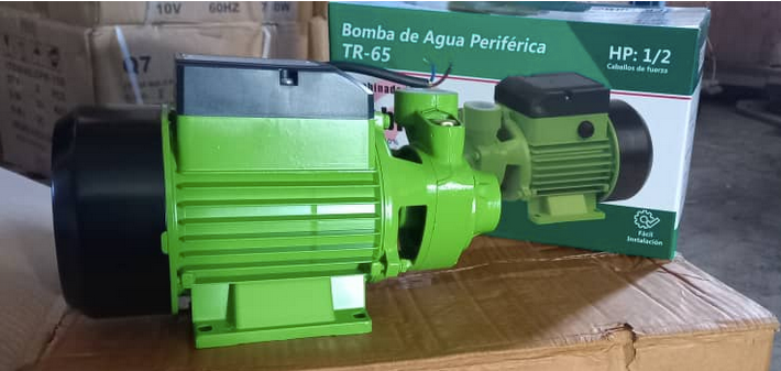 BOMBA DE AGUA PERIFÉRICA TURBO 1/2 HP (TR-65)