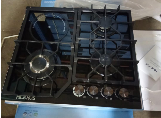 COCINA EMPOTRADA DE GAS E INFRARROJO MILEXUS