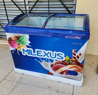 NEVERA EXHIBIDORA HORIZONTAL 12 PIES