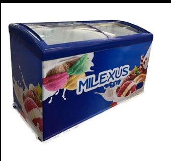 NEVERA EXHIBIDORA HORIZONTAL 12 PIES