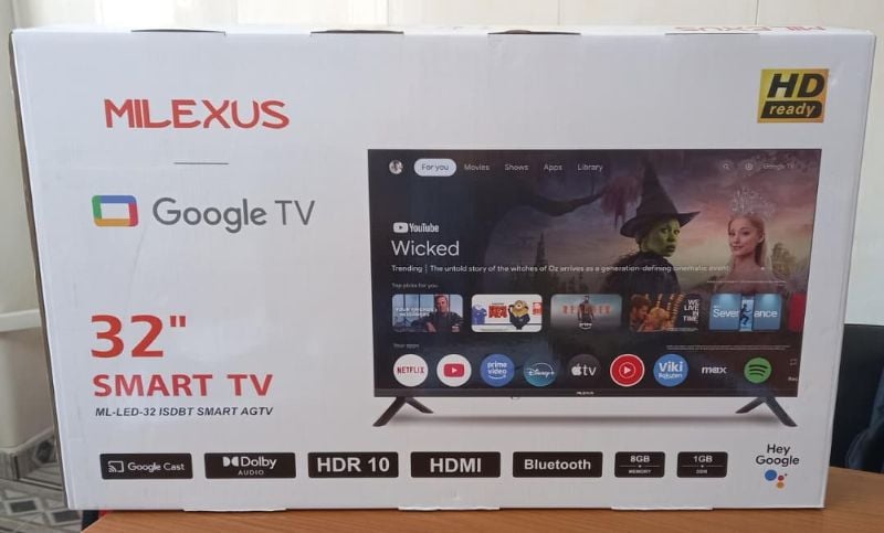 Smart TV 32" Milexus