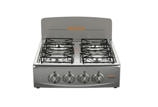 COCINA DE GAS DE MESA MILEXUS DE 4 QUEMADORES