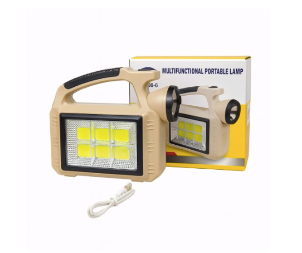 LAMPARA RECARGABLE MULTIFUNCIONAL JY-7078D