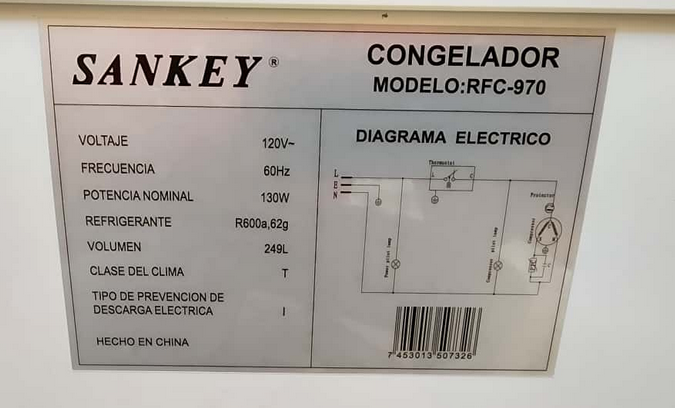 💥NEVERA 9 PIES SANKEY