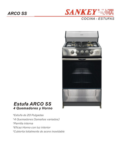 💥Cocina 20" ArcoSS Sankey