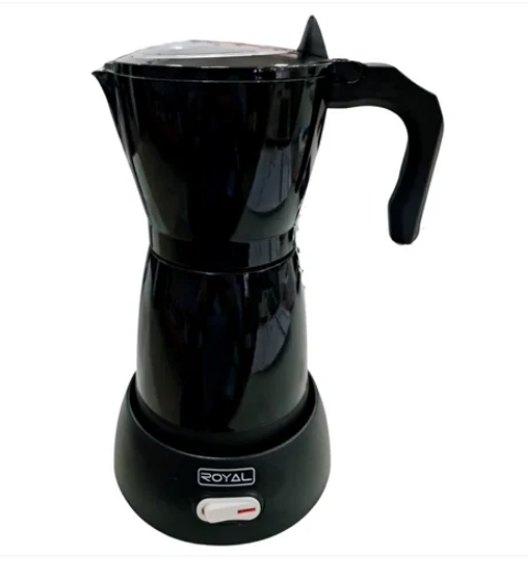 CAFETERA ELÉCTRICA ROYAL NEGRA