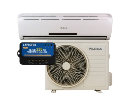 SPLIT MILEXUS 1T + PROTECTOR DE VOLTAJE 220 V