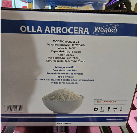 💥Arrocera 1.5L Wealco