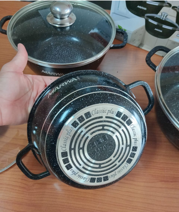 SET DE CAZUELAS DE INDUCCIÓN MARWA