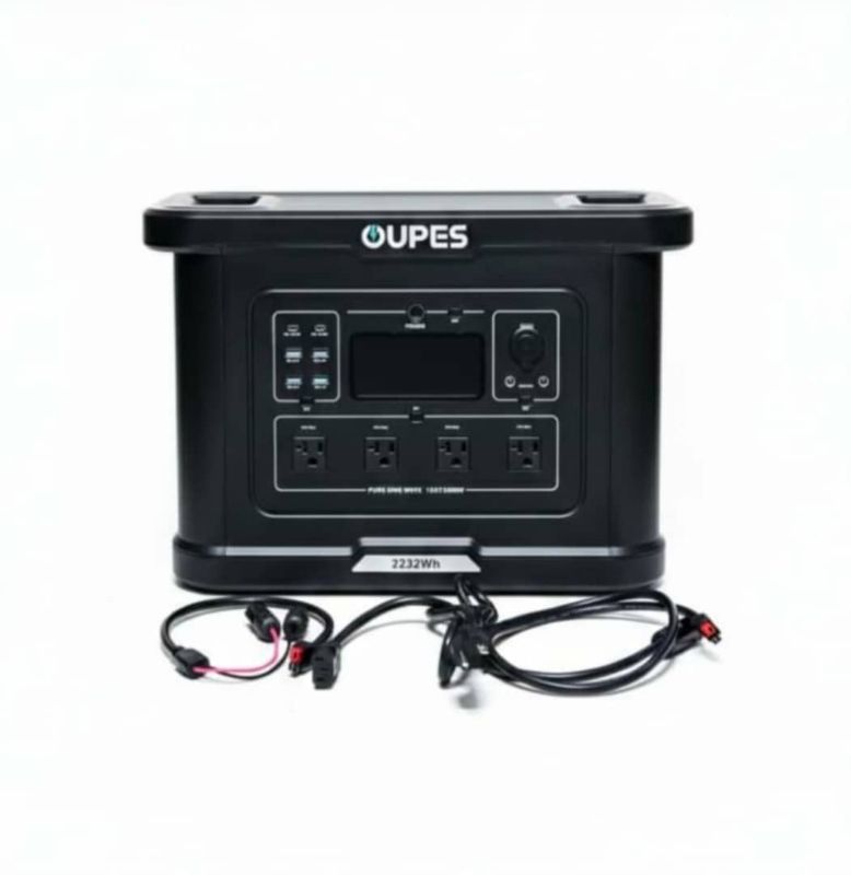 📦 *Estación Portátil de Energía OUPES - 2400W / 2232Wh*
