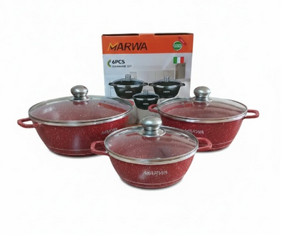 SET DE CAZUELAS DE INDUCCIÓN MARWA