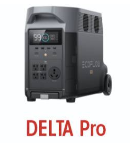 📦 *Estación portátil 3600W DELTA Pro*