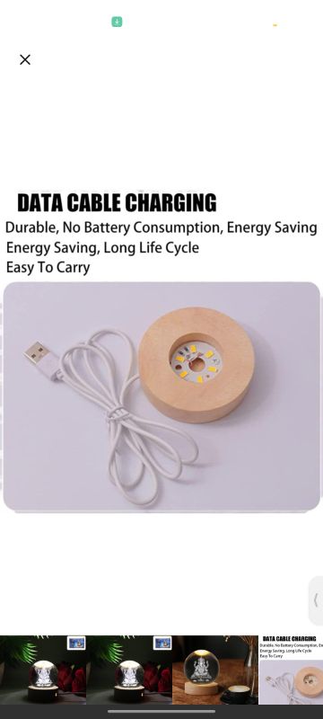 3D Crystal Ball lamps for ganpati bapa