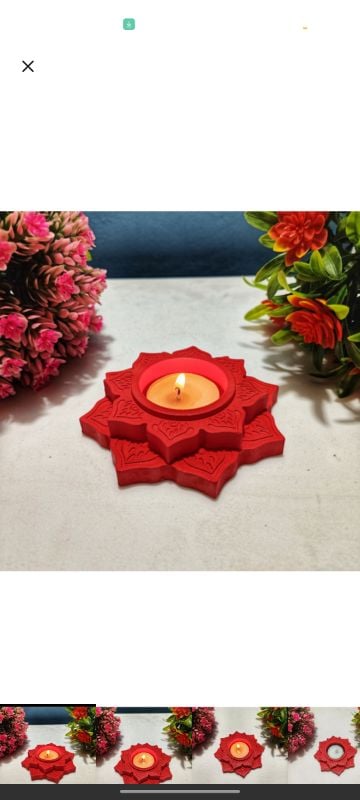 The Handmade Flower Diya