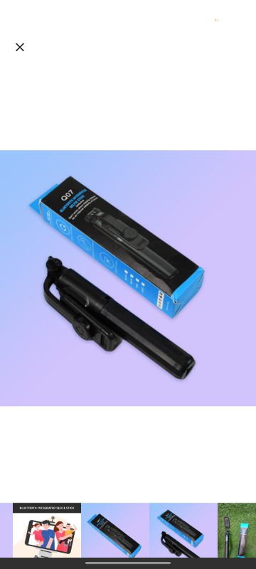 Bluetooth Selfie Stick, Portable Phone Tripod Stand for Mobile gimbalsDescription :- Compact Design & Lightweight: The selfie-stick