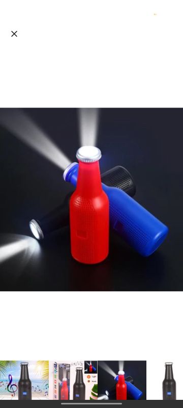 Bottle Shape Bluetooth Speaker And Weatherproof Enhanced Wireless USB Rechargeable Calling / FM / AUX / USB / SD Card Support Portable Bluetooth Speaker with Rich Deep Bass Bluetooth speaker