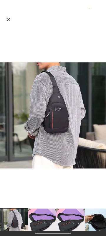 Waterproof Anti Theft Cross-body fanny pack waist bag, Shoulder Bags Chest Men Casual fashion Travel Bag