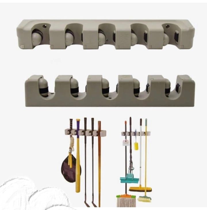 Generic wall mount mop holder