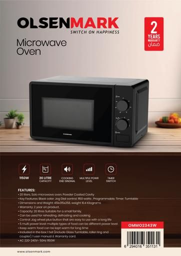 olesenmark microwave oven